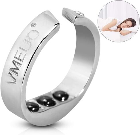 Anti-Snoring Ring, 3sizes Anti Snoring Ring Snoring Antiper Snoring, Sleep Breathing snoring, Improve Breathing, Anti Snore & Sleeping Breath Acupressure Massage Anti Snore Device[L] in Saudi Arabia