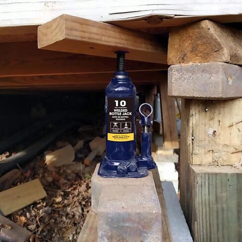 BIG RED T90203B-1 Torin Hydraulic Welded Bottle Jack, 2 Ton (4,000 lb.) Capacity, Red in Saudi Arabia