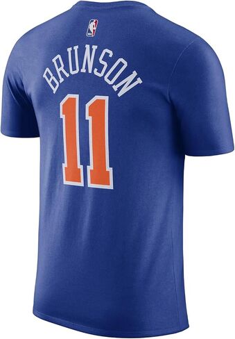 Jalen Brunson New York Knicks NBA Kids Youth 4-20 Blue Icon Edition Performance Jersey T-Shirt in Saudi Arabia