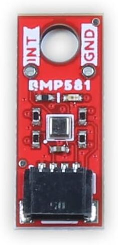 مستشعر الضغط الصغير SparkFun - BMP581 (Qwiic) - مستشعر ضغط واسع النطاق - مستشعر ضغط توصيل Qwiic - 6 بايت من الذاكرة غير المتطايرة - نطاق جهد الإمداد: 1.65 فولت إلى 3.6 فولت. in Saudi Arabia