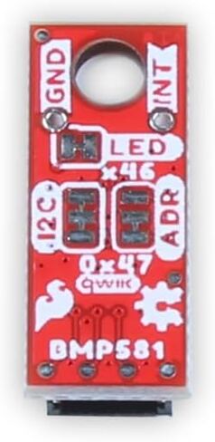 مستشعر الضغط الصغير SparkFun - BMP581 (Qwiic) - مستشعر ضغط واسع النطاق - مستشعر ضغط توصيل Qwiic - 6 بايت من الذاكرة غير المتطايرة - نطاق جهد الإمداد: 1.65 فولت إلى 3.6 فولت. in Saudi Arabia