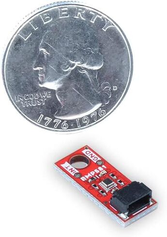 مستشعر الضغط الصغير SparkFun - BMP581 (Qwiic) - مستشعر ضغط واسع النطاق - مستشعر ضغط توصيل Qwiic - 6 بايت من الذاكرة غير المتطايرة - نطاق جهد الإمداد: 1.65 فولت إلى 3.6 فولت. in Saudi Arabia