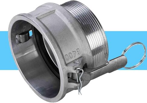 1 1/2 Inch Camlock Fittings Part B Aluminum Male NPT Threads Cam Lock Hose Fittings Couplings (Camlock B150) in Kuwait