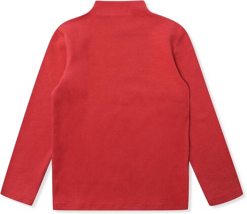 CUNYI Mock Neck Shirts for Kids Girls Boys Long Sleeve Tops Unisex Tees in Saudi Arabia