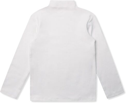 CUNYI Mock Neck Shirts for Kids Girls Boys Long Sleeve Tops Unisex Tees in Saudi Arabia
