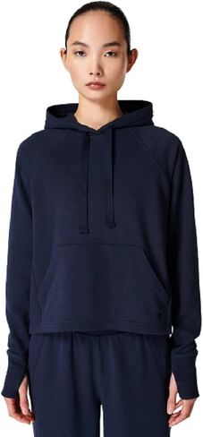 Sweaty Betty Women's Revive Lounge Cropped Hoodie Sweatshirt in Saudi Arabia