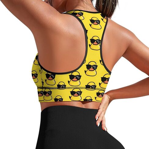 Sports Bras for Women Funny Yoga Crop Tank Tops for Exercise Athletic Workout Running Cycling Gym S-2XL in Saudi Arabia