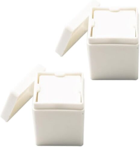 Dental Medical Gauze Sponge Dispenser Holder 2"x 2" Spring Loaded Plastic White (1Pc) in Saudi Arabia