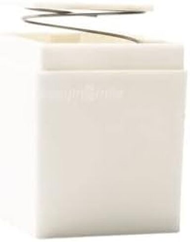 Dental Medical Gauze Sponge Dispenser Holder 2"x 2" Spring Loaded Plastic White (1Pc) in Saudi Arabia