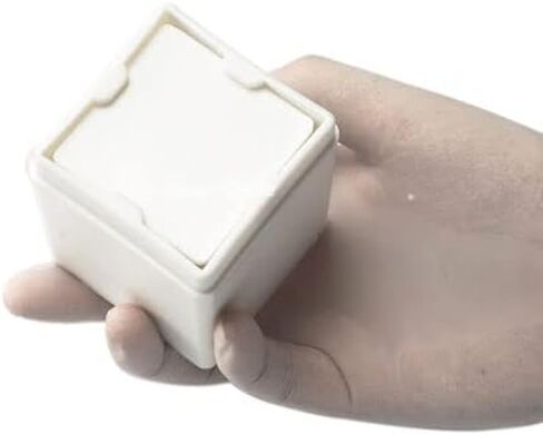 Dental Medical Gauze Sponge Dispenser Holder 2"x 2" Spring Loaded Plastic White (1Pc) in Saudi Arabia