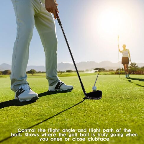 Golf Training Aids - Magnetic Club Golf Alignment stick Demonstrating Correct Golf Swing Aim Accessories, Magnet Lie Angle golf Tool Training Aids Visualize and Align Your Golf Shot in Saudi Arabia