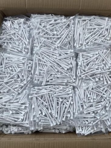 1000 قطعة 70 مم 2 3/4 بوصة تيشيرت جولف من الخيزران | خيارات ألوان متعددة | صديقة للبيئة ومستدامة من الخيزران القوي in Kuwait