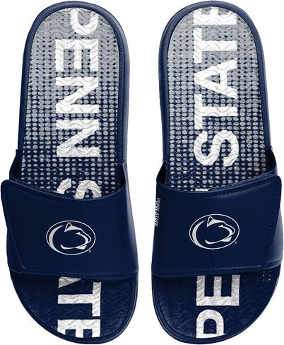 FOCO Penn State Nittany Lions NCAA Mens Gradient Wordmark Gel Slide - L in Saudi Arabia