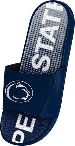 FOCO Penn State Nittany Lions NCAA Mens Gradient Wordmark Gel Slide - L in Saudi Arabia