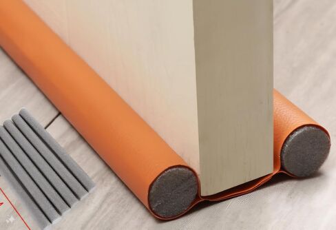 Under Door Draft Guard Stopper Soundproof Reduce Noise Door Bottom Sealing Weather Strip (Color Gray), hy-4647 in Saudi Arabia