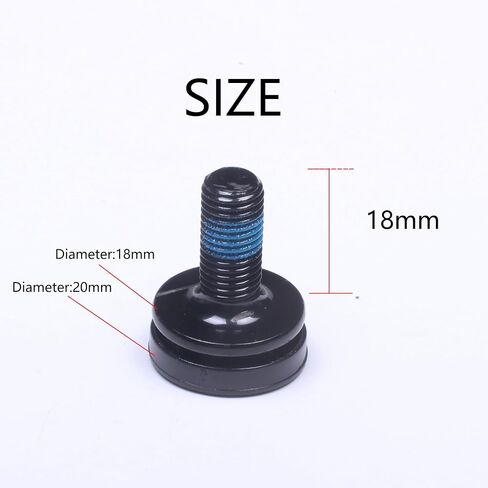 PROWHEEL دراجة عرافة كرنك الذراع تثبيت البراغي المغزل 8 مم ألين مفتاح الترباس مسامير كابليس أسفل قوس لركوب الدراجات دراجة المحور يناسب العديد من كرانسيت الدراجة in Kuwait