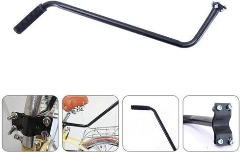 Wakauto Cycling Bike Safety Trainer Handle Balance Push Bar，Bicycle Pole Trainer for Kids Children Learn Cycling Auxiliary Vehicle Bike Tool in Saudi Arabia