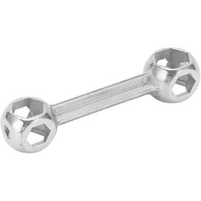 6‑16mm 10 in 1 Portable Bicycle Wrench Rustproof Multi Functional Dog Bone Hex Bone Wrench for Bike Repairing