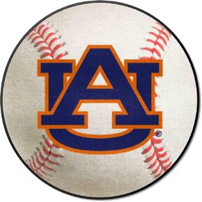 FANMATS 1354 Auburn Tigers Tailgater Rug - 5ft. x 6ft. Sports Fan Area Rug, Home Decor Rug and Tailgating Mat - AU Primary Logo