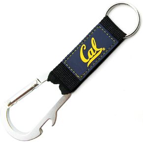 California Golden Bears Keychain Carabiner Wordmark Navy