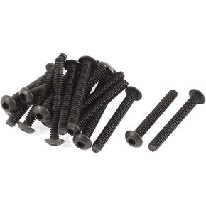 uxcell 3/16 Inch-24x5/8 Inch Hex Socket Button Head Bolts Screws 20pcs in Saudi Arabia
