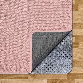 Rug Pads for Under Carpet, Floor Protector,Absorbent Material,Anti-Slip Silicone Gel,Durable and Machine Washable (Rug Pads:2FT x 4FT)