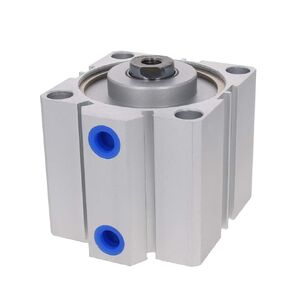 Othmro SDA63x15 Air Cylinders Sealing Thin Air Cylinders Pneumatic Air Cylinders 2.48inch Bore 0.59inch Stroke Aluminium Alloy Pneumatic Components for Pneumatic and Hydraulic Systems