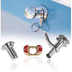 1/2'' Quick Release Boat Fender Holder Kit - Marine Stainless Steel Quick-release Install Boat Fender Mount Brackets Hanger Kit Set
