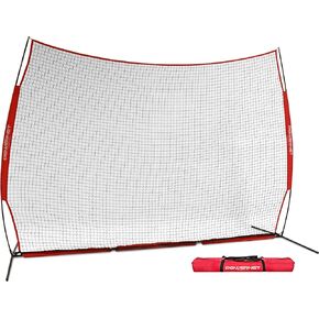 PowerNet Carli Lloyd Sports Barrier Net | Multiple Sizes for Max Protection | Safety Backstop | Portable Barricade for Baseball, Basketball, Soccer, Softball