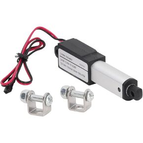 Mini Electric Linear Actuator, 12V DC 64N 15mm/s Mini Small Electric Motion Actuators Waterproof Linear Motion Actuator(50mm)