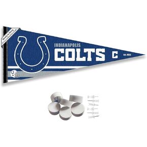 Indianapolis Colts Pennant Banner and Wall Tack Pads