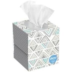 Kleenex Take a Moment Collection Tissues - 12 Cube Tissue Boxes - In Aid of Mind - Contains 4 Different Designs