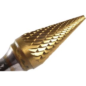 Champion Cutting Tool Corp SM1 Double Cut TiN Coated Carbide Bur
