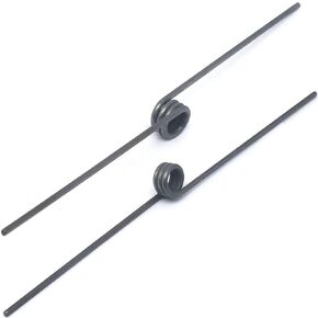 Tiny Spring Steel Torsion Spring,180 Degree Springs,Mechanical Small Torsion Spring,Compression Spring,1.2mm Wire Dia x 10mm OD x4 Coils,5pcs
