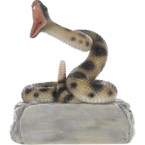 Rattlesnake Mascot Trophy - 6 Inch Tall | Colorful Viper Award | Strike right now and celebrate Graduates and Guardians of School Spirit with this vibrant prize - Engraved Plate on Request