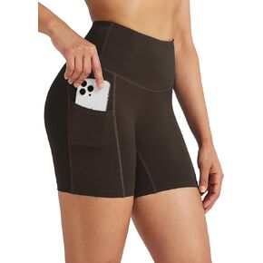 Willit Women's Biker Shorts High Waisted Workout Yoga Running Volleyball Spandex Shorts 5'' 7''
