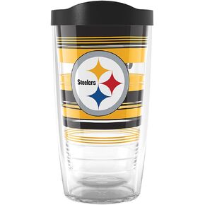 Tervis NFL Pittsburgh Steelers-Hype Stripes Insulated Tumbler, 20oz, Stainless Steel
