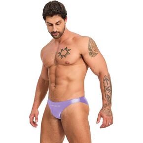 Oceanus series men's solid color ultra-low waist sexy sports comfortable briefs（521）