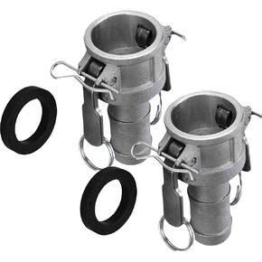 Camlock Fittings 2Inch Type C Female Couplings 2'' Hose Shank Cam and Groove Fitting (Camlock C200)
