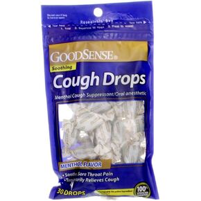 Good Sense Cough Drops Menthol - 30 Drops