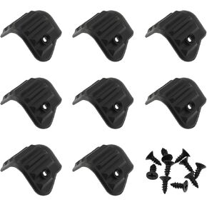 10PCS Speaker Corner Protectors Furniture Anti Collision Plastic Corner Guards for Wooden Items Tables Cabinet Corners Toolboxes Guitar Amplifier Speaker Corner Protection