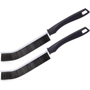 4Pcs Crevice Cleaning Brush Hard Bristle Crevice Cleaning Brush, Ginsco Multifunctional Crevice Cleaning Tools, Scrub Brush Grout Cleaner Brush Small Brush for Household Use Kitchen Bathroom