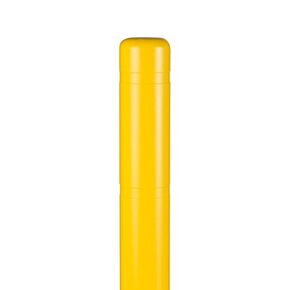 BollardGard 4" x 52" Bollard Cover Yellow - Innoplast (Yellow red tape)