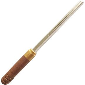 Improved 3rd Generation Guitar Fret Crowning Dressing File Narrow/Medium/Wide 3 Edges Guitar Repairing and Luthier Tools(Rubber Handle)
