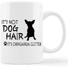unny Labrador Dog Mug Cup,It's Not Dog Hair It's Labrador Glitter Ceramic Mug-11oz Coffee Milk Tea Mug Cup,Gifts For Dog Lovers Labrador Mom Dog Mom Women Men Teen Girls