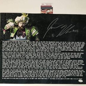 Autographed/Signed Jason Kelce Super Bowl Parade Speech Transcript Mummers Philadelphia Eagles 16x20 Football Photo JSA COA