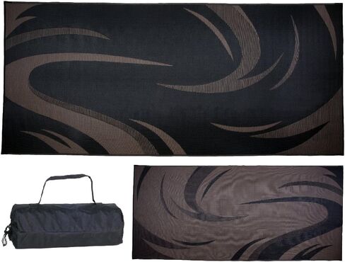 Stylish Camping Reversible Outdoor Patio / RV Camping Mat in Saudi Arabia