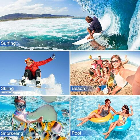 مجموعة أحذية جوتو المائية للنساء والرجال والأطفال مع (عبوتين) حافظة هاتف خلوي مقاومة للماء تصل إلى 7.0 بوصة in Kuwait