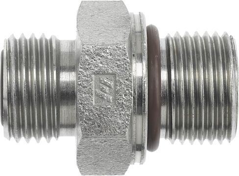 FS7640-08-22-O فولاذ ISO6149-2 تركيب ختم وجه على شكل حلقة دائرية مستقيمة، 13/16 بوصة - 16 خيط NPT، ختم وجه ذكر 1/2 بوصة × 1/2 بوصة رأس حلقة O متري in Kuwait