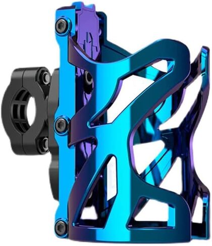 SaiDian 1Pcs Bike Water Bottle Cage Holder Motorcycle Cup Holder for ATV MTB Bicycle(with Screws Tool and Pipe Clamp) in Saudi Arabia